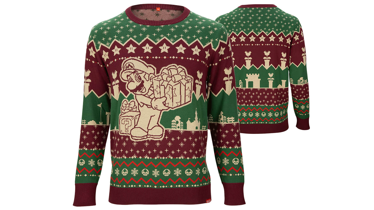 Nintendo christmas clearance sweater